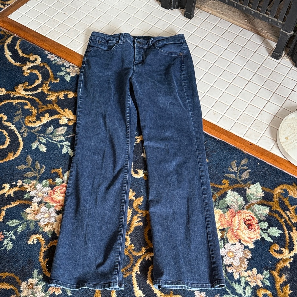 Talbots Dark Blue Straight Leg Curvy‎ Jeans- worn about 6 times
